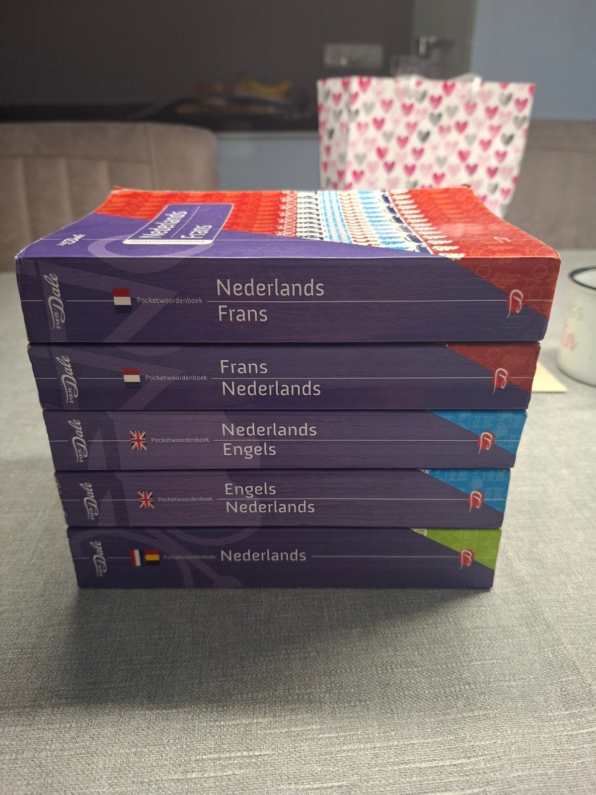 Set Van Dale Pocketwoordenboeken: Nederlands, Engels, Frans, Boeken, Woordenboeken, Ophalen of Verzenden, Zo goed als nieuw, Van Dale