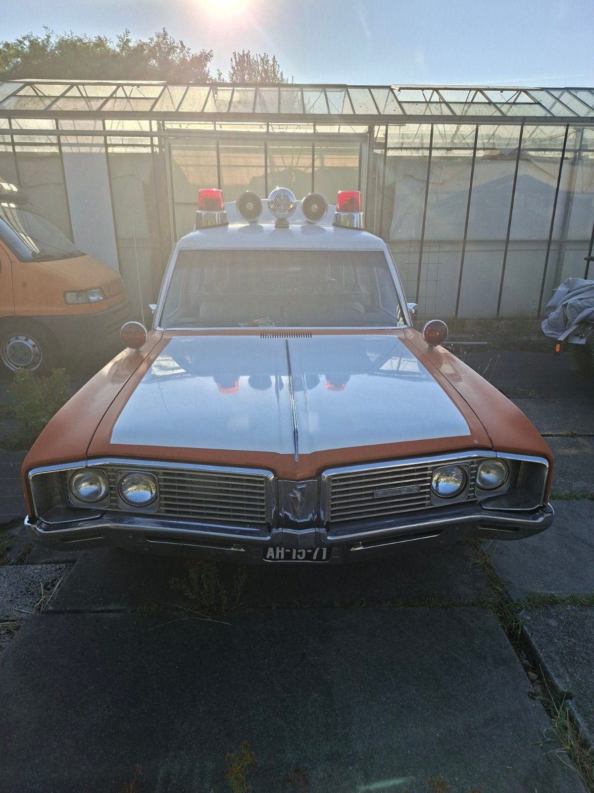Buick 1968 Wit-oranje, Auto's, Wit, Stationwagon, Particulier, Geïmporteerd
