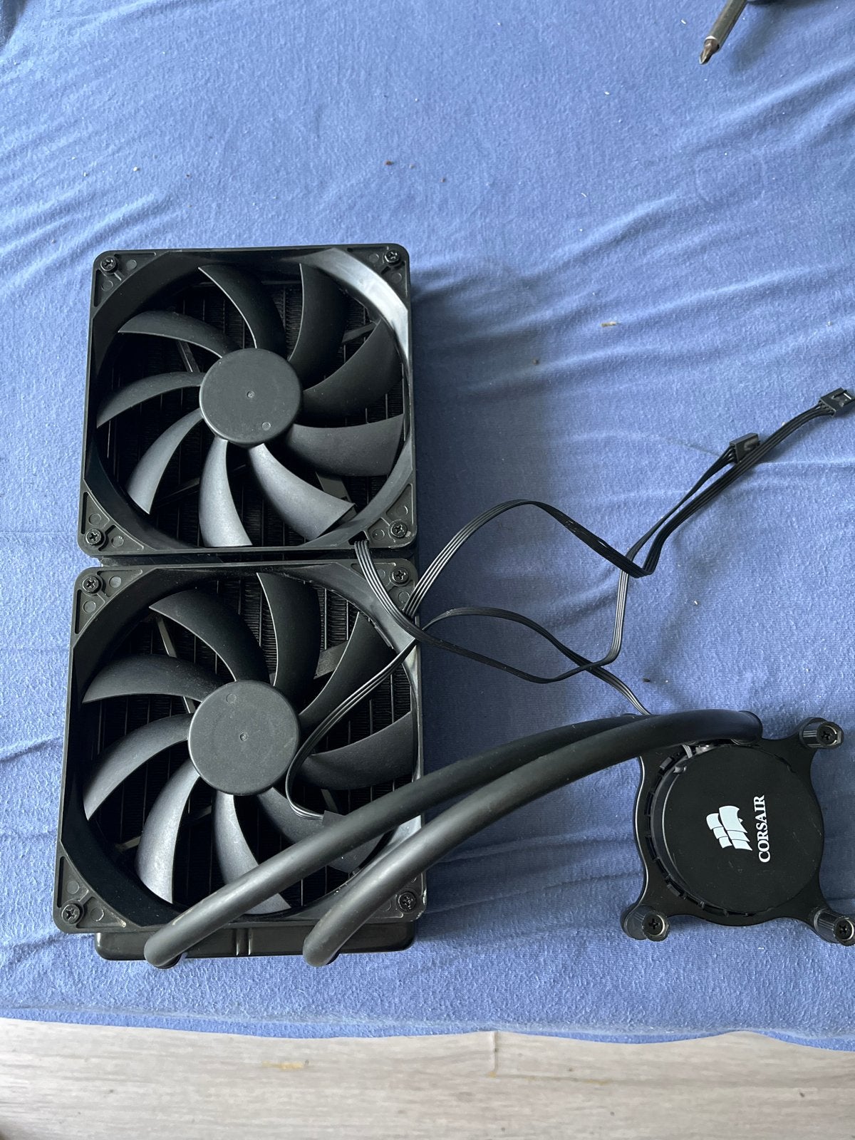 Corsair Hydro Series H100i v2 Waterkoeling LGA 1150, Computers en Software, Computerkoelers, Ophalen, Gebruikt, Waterkoeling