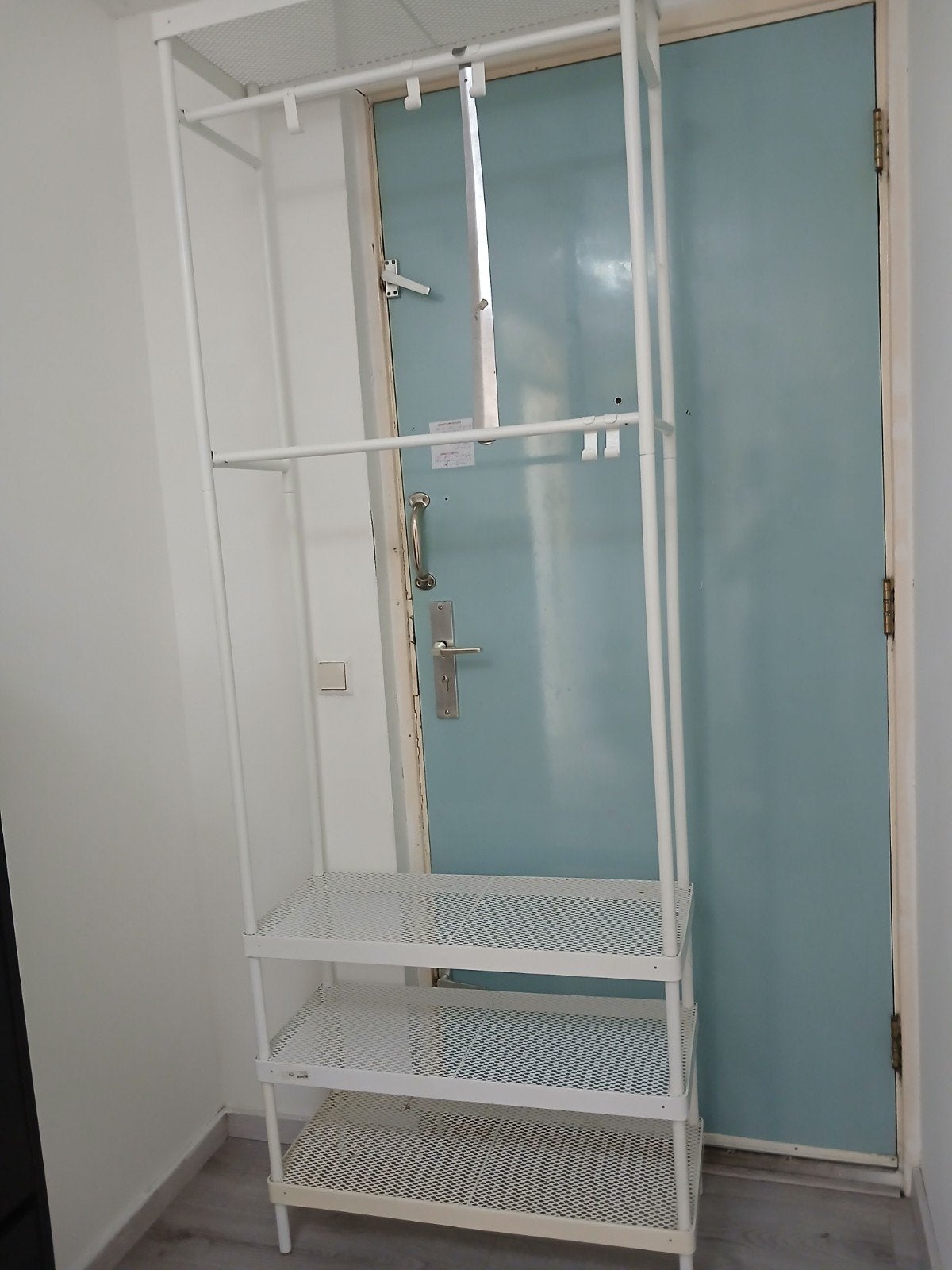 IKEA MACKAPÄR open kledingkast met planken en hangruimte, Huis en Inrichting, Kasten | Kledingkasten, Gebruikt, Modern, functioneel