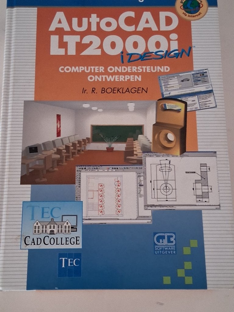 autocad handboek van IR. Boeklage, Computers en Software, Ophalen, Zo goed als nieuw