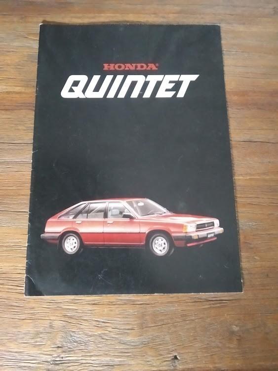 Honda Quintet 3 / 1982 12 pag., Verzenden, Zo goed als nieuw, Honda