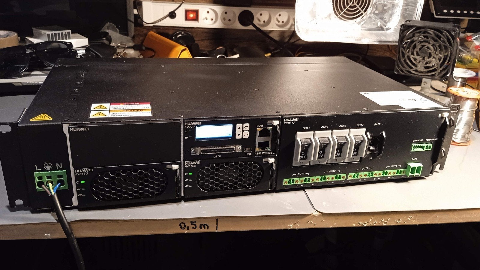 Huawei ETP48240-C2 Telecom Voeding / DC Power System, Ophalen of Verzenden, Zo goed als nieuw
