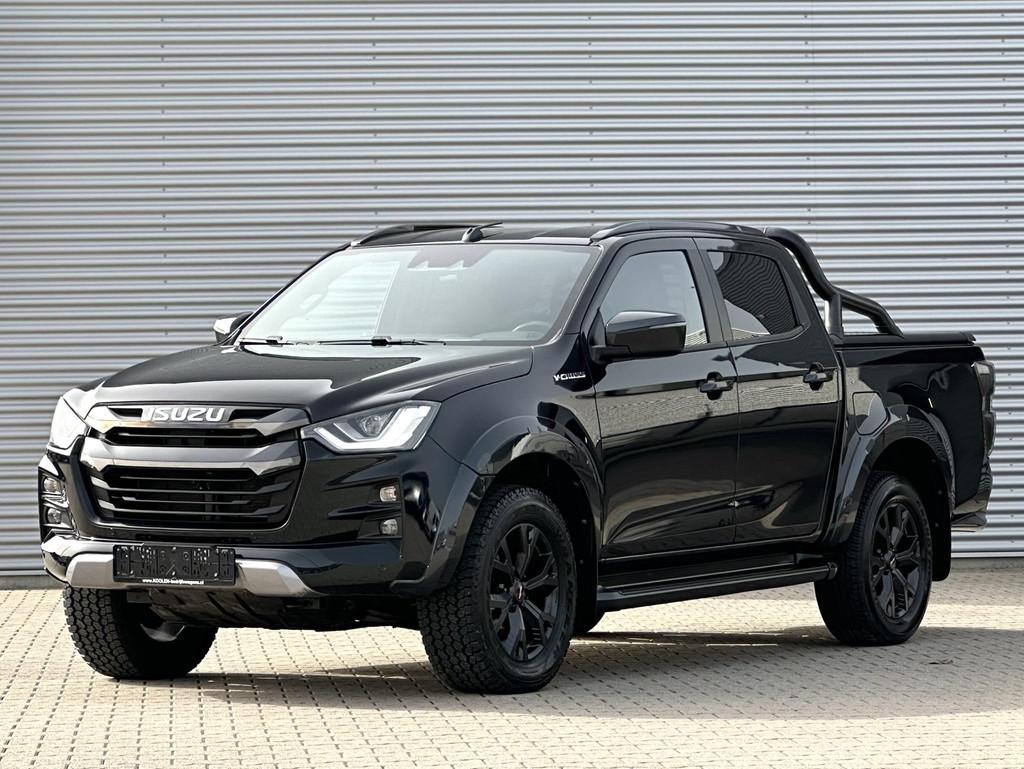 Isuzu D-Max D-MAX V-Cross AT 4x4 Grijs kenteken 2zitpl., Auto's, Bestelauto's, Automaat, Stof, Gebruikt, 4 cilinders