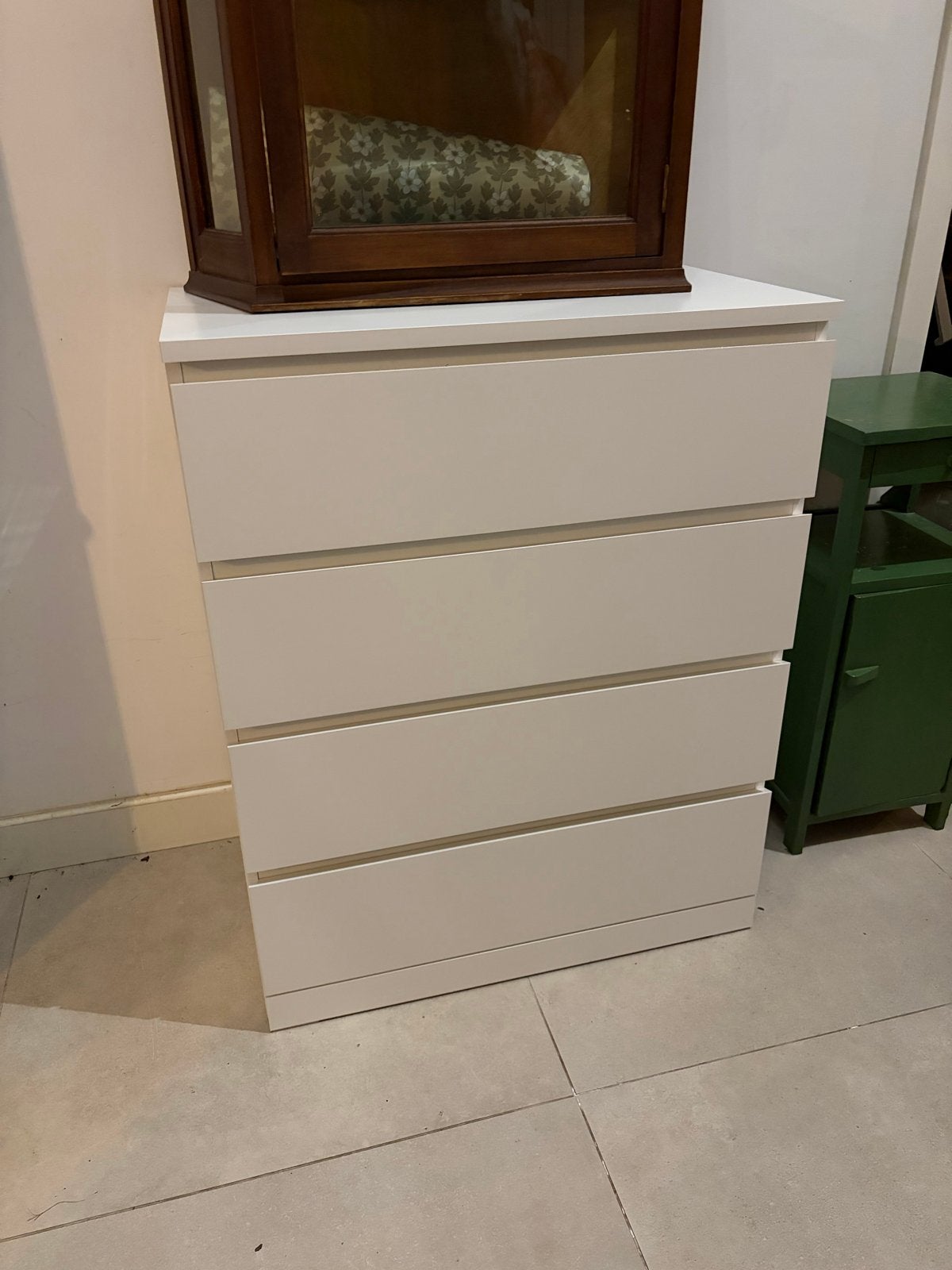 IKEA Malm ladekast met 4 laden - Zeer goede staat, Ophalen, 100 tot 150 cm, 50 tot 100 cm, Zo goed als nieuw