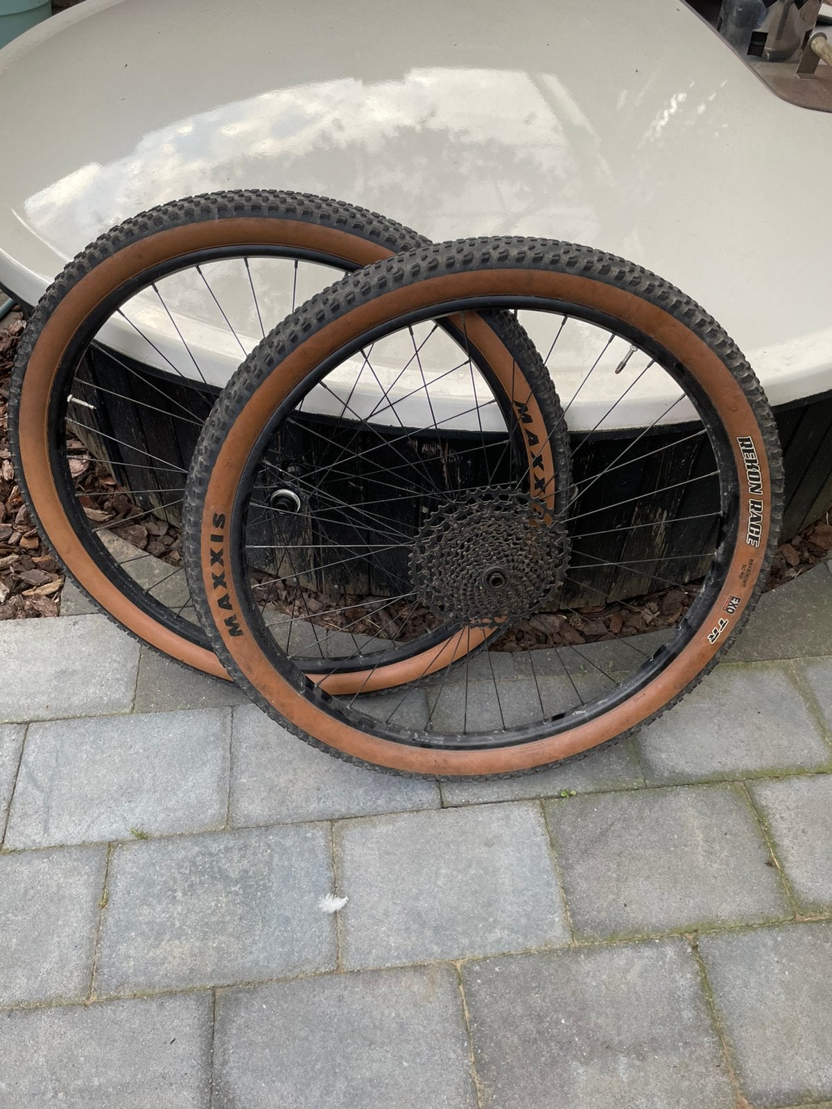Shimano MTB wielen 29” Boost, Fietsen en Brommers, Fietsonderdelen, Gebruikt, Aluminium, Mountainbike, Ophalen