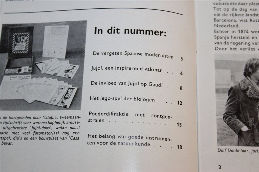 Jujol & Gaudí — Catalaanse Architectuur — Tijdschrift 1977, Boeken, Ophalen of Verzenden, Gelezen, Architecten