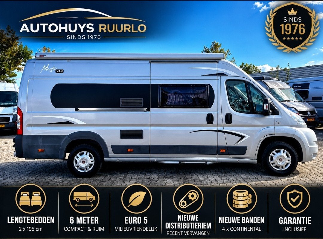 Mc Louis Fiat Ducato meter!| Lengtebedden | 68.000 km, Caravans en Kamperen, Buscamper of Camperbus, Ringverwarming, Info@autohuysruurlo.nl