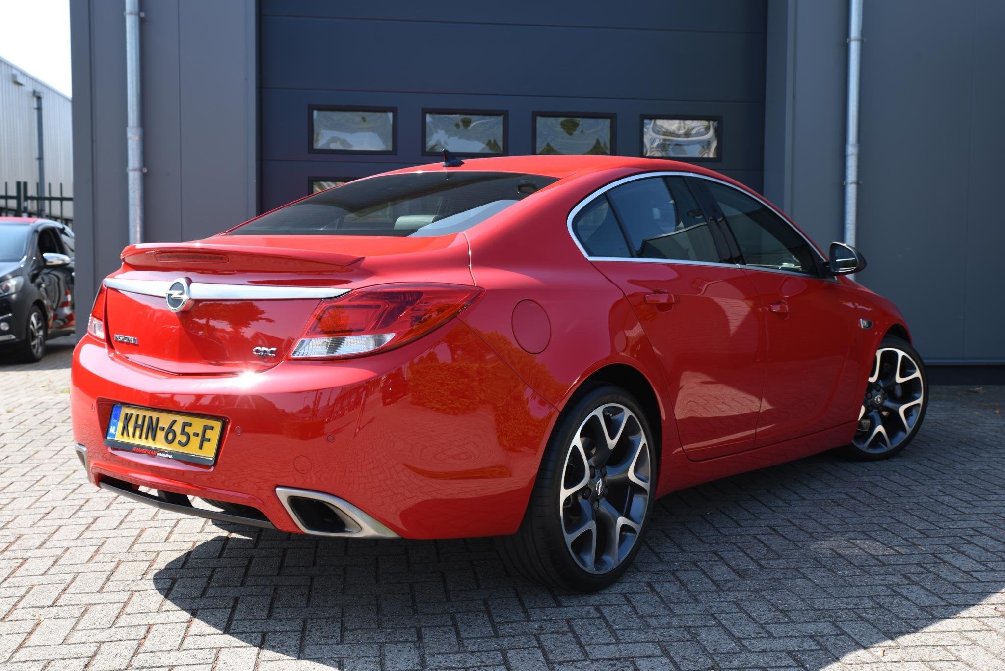 Opel Insignia 2.8 T OPC 4x4 RECARO, Auto's, Opel, Automaat, Gebruikt, Zwart, Automatische klimaatregeling