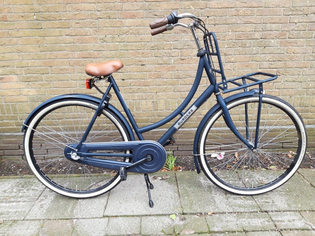 Burgers 28 inch  Omafiets, Ophalen, Terugtraprem, Gebruikt, Versnellingen
