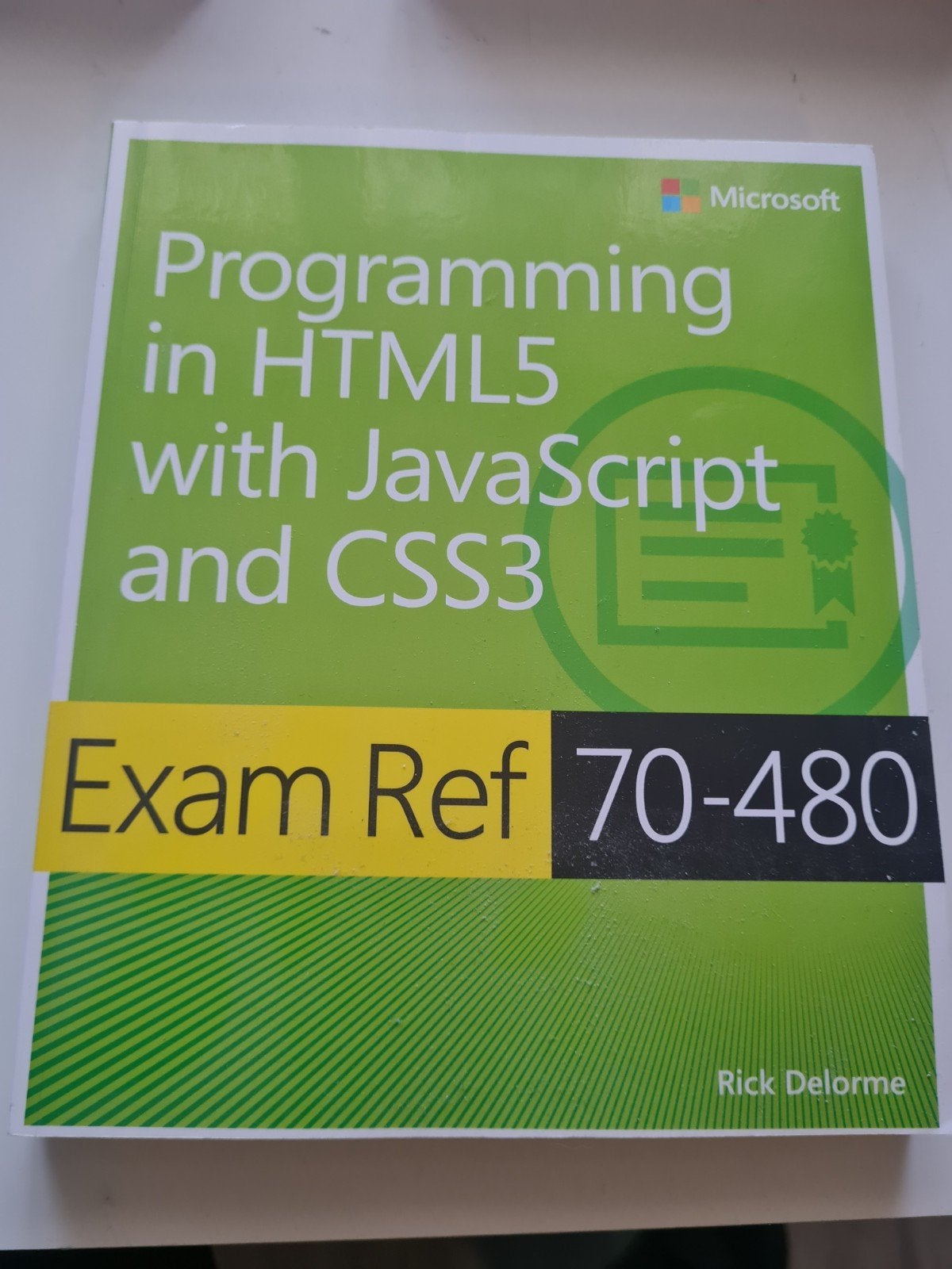 Microsoft Exam Ref 70-480:  HTML5 with JavaScr, Rick Delorme, Zo goed als nieuw, Beta, HBO