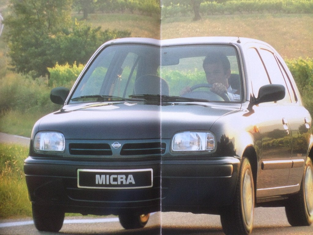 Nissan Micra 1995 Brochure, Ophalen of Verzenden, Zo goed als nieuw, Nissan