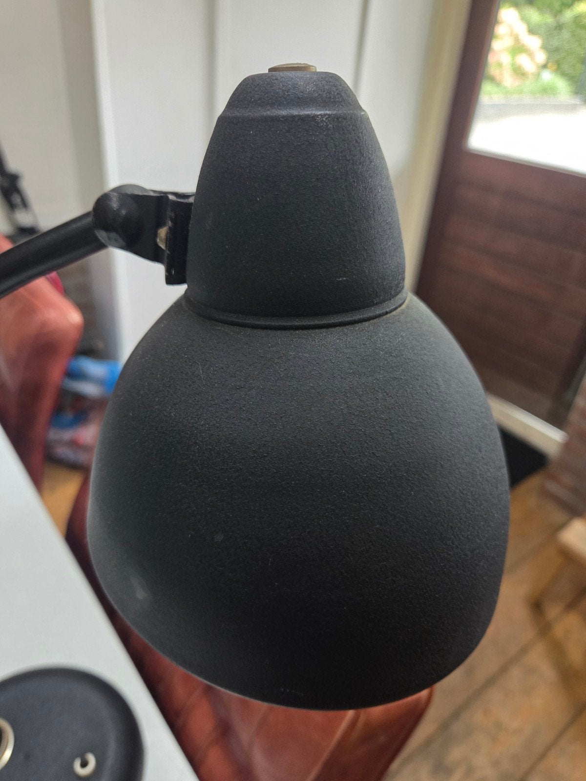 Vintage K. Ruton  bureaulamp - Zwart, Ophalen of Verzenden