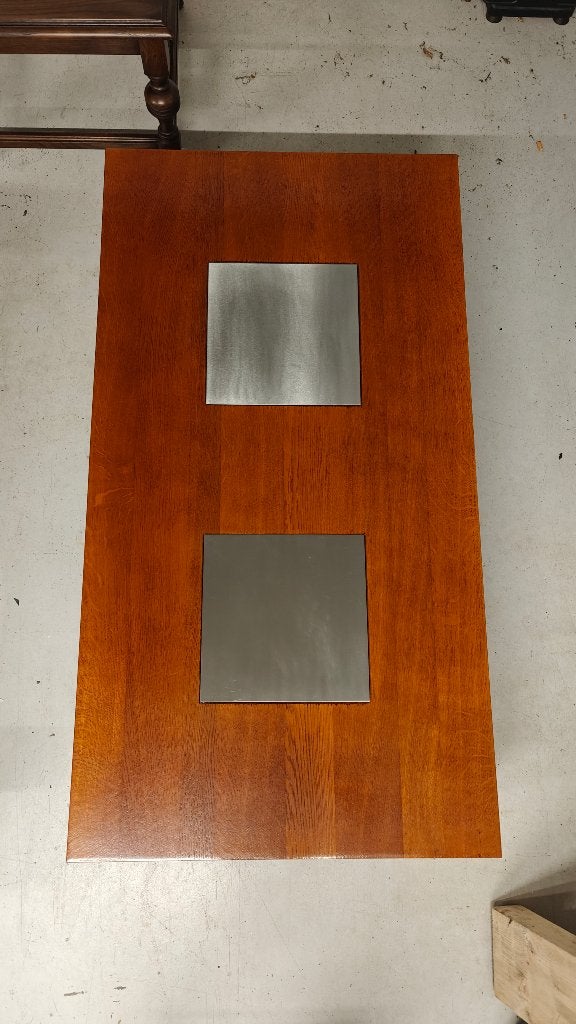 Salontafel hout, Ophalen, Gebruikt, 50 tot 100 cm, 100 tot 150 cm