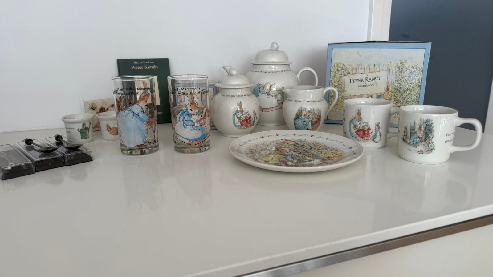 Wedgwood Peter Rabbit collectie Made England Beatrix Potter, Ophalen of Verzenden