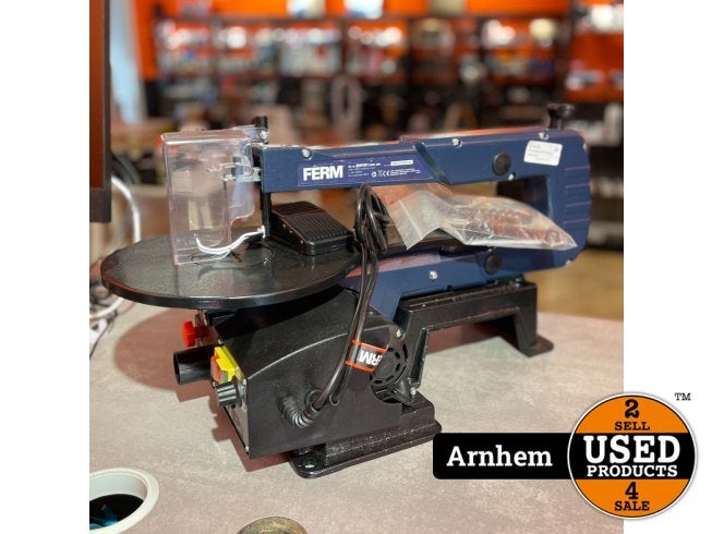 Ferm SSM1007 electrische figuurzaag | Nette staat, Ferm, Zo goed als nieuw, Support@ferm.com, Ferm B.V., Merwehaven 23, 
2984 AG Ridderkerk
Netherlands