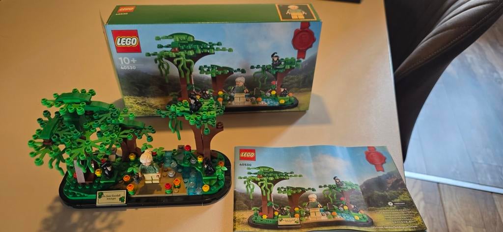 LEGO 40530 Jane Goodall Hommage - Complete set, Kinderen en Baby's, Speelgoed | Duplo en Lego, Overige thema's, Lego, Ophalen of Verzenden