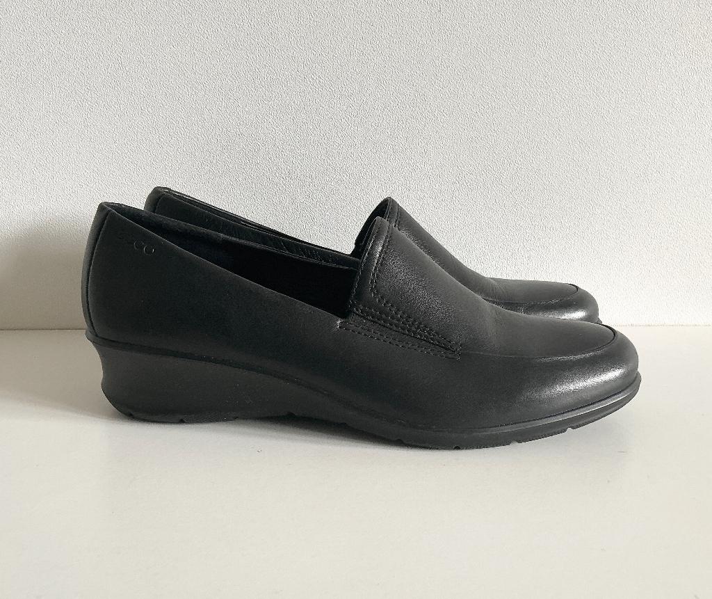 Nieuwe Ecco instappers leer zwart maat 39, Kleding | Dames, Schoenen, Ecco, Nieuw, Ophalen of Verzenden, Instappers