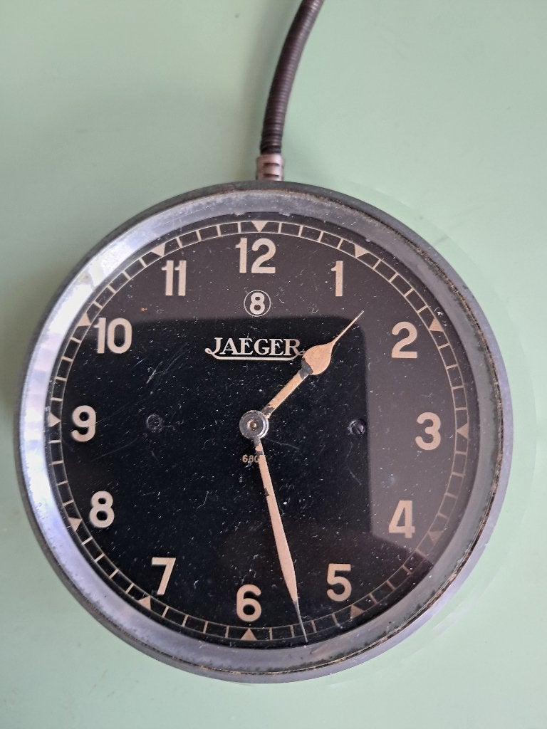Jaeger klok 6807  LeCoultre uurwerk - reparatie/onderdelen, Ophalen of Verzenden