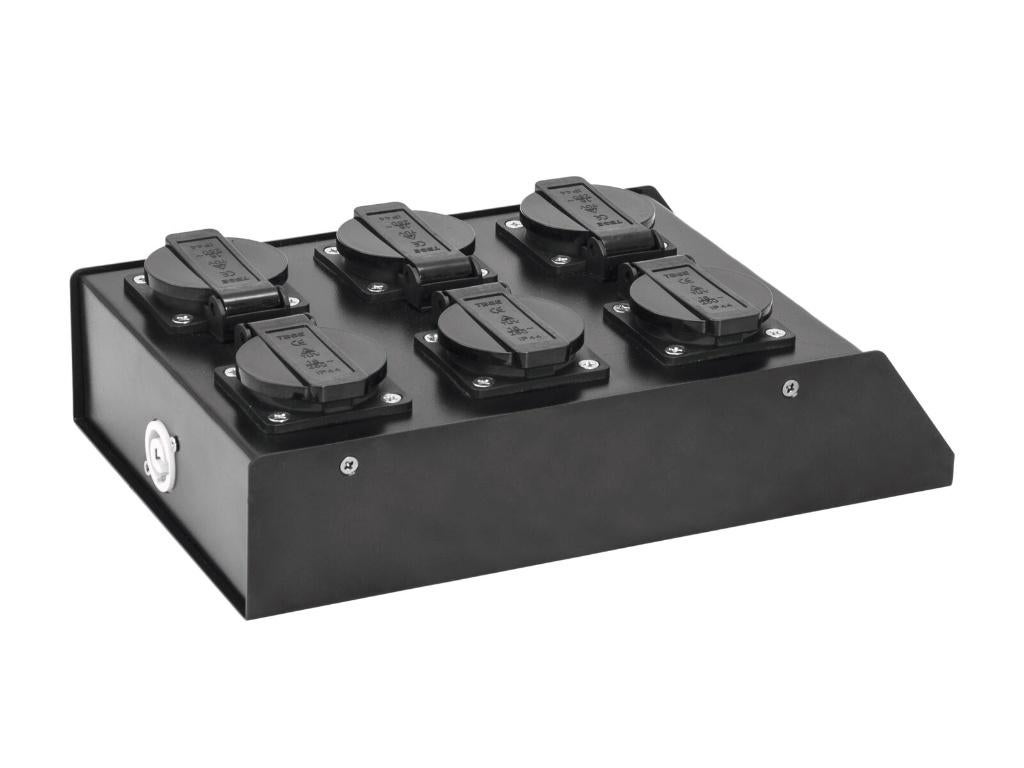 EUROLITE SAB-61 Power Split Box, Geluidgestuurd, ., Nieuw, Ophalen of Verzenden