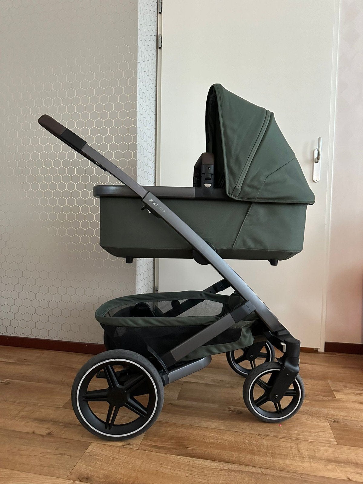Joolz Geo 3 kinderwagen - Urban Green, Combiwagen, Ophalen, Overige merken, Verstelbare duwstang