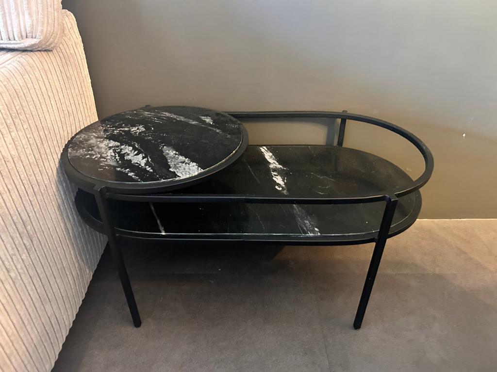 Riverdale bijzet tafeltje, Huis en Inrichting, Tafels | Salontafels, Ophalen, 50 tot 100 cm, Overige materialen, 50 tot 100 cm