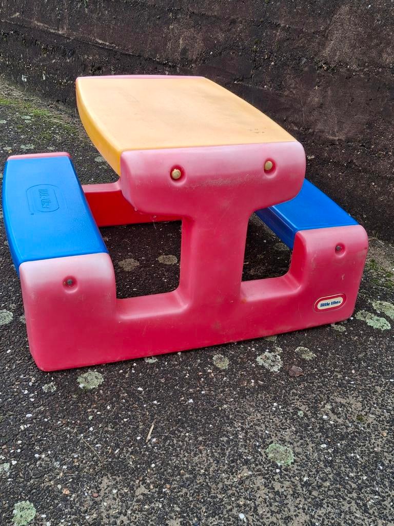 Little Tikes Picknicktafel voor Kinderen, Ophalen of Verzenden, Gebruikt, Jongen of Meisje