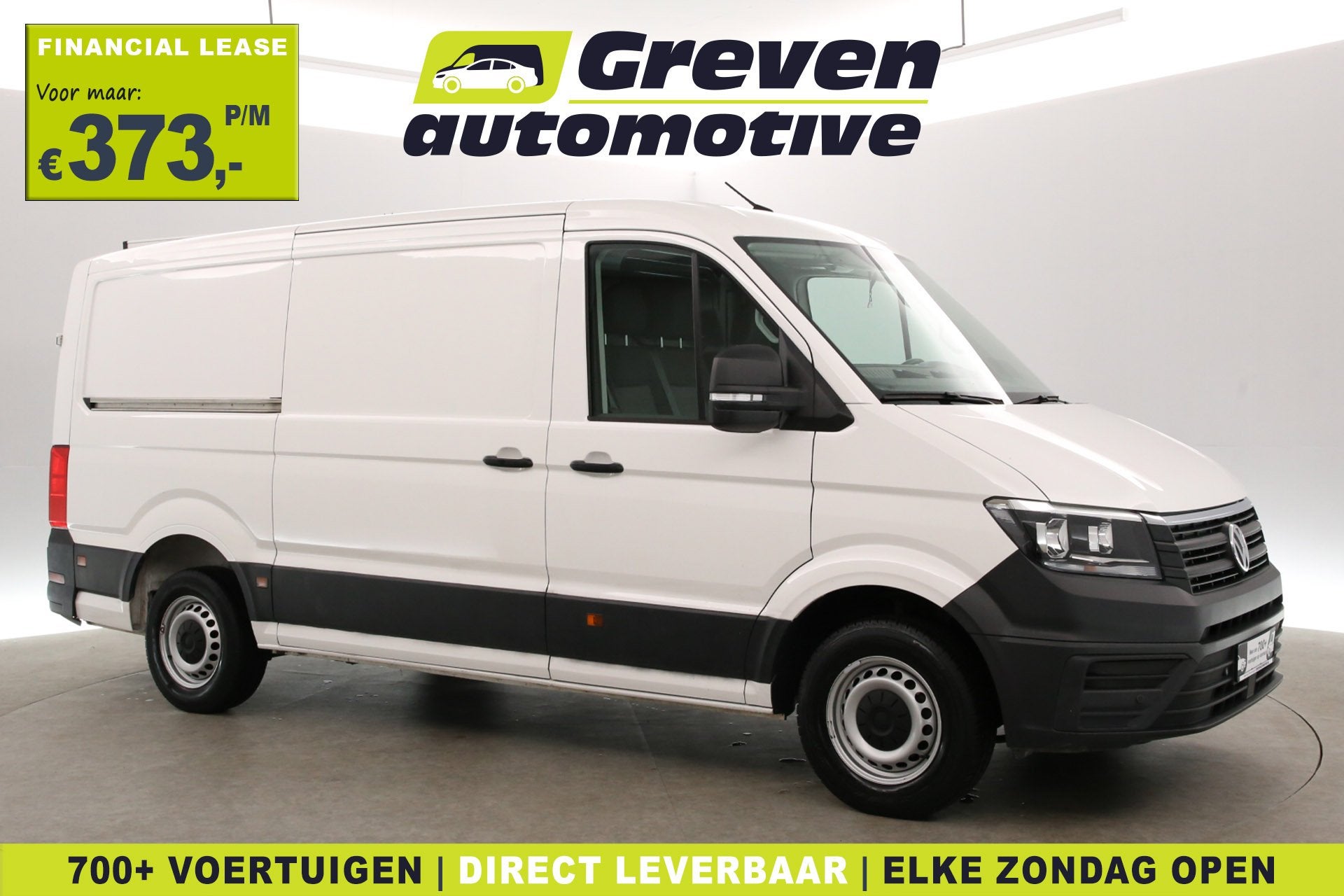 Volkswagen Crafter 2.0 TDI L3H2 140PK | 3000kg Trekgew. | Ai, Auto's, Voorwielaandrijving, Stof, Gebruikt, Euro 6