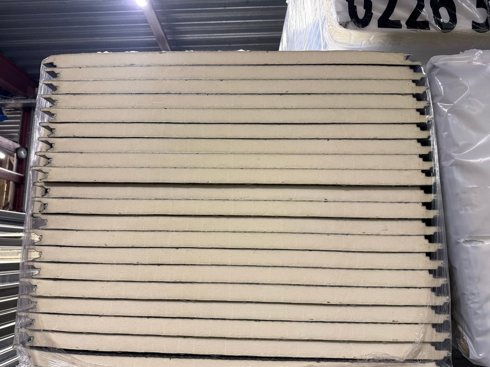 Nieuwe Sandwichpanelen RAL 7016 Microrib  40mm, Ophalen, Nieuw, Overige materialen, 20 tot 50 mm