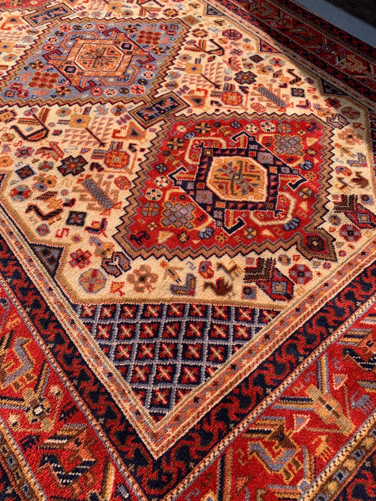 Waanzinnig Leuk Bohemian-Style Vloerkleed in Nieuwstaat!, Ophalen, Zo goed als nieuw, Rechthoekig, 200 cm of meer