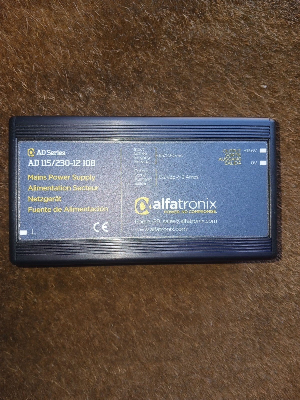 Alfatronix AD115/230-12 108 power supply, Ophalen of Verzenden, Zo goed als nieuw