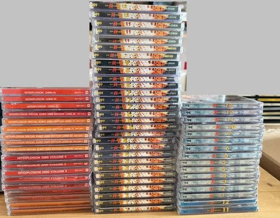 Hitexplosion cd’s (60+ stuks), Ophalen of Verzenden, Zo goed als nieuw, Pop