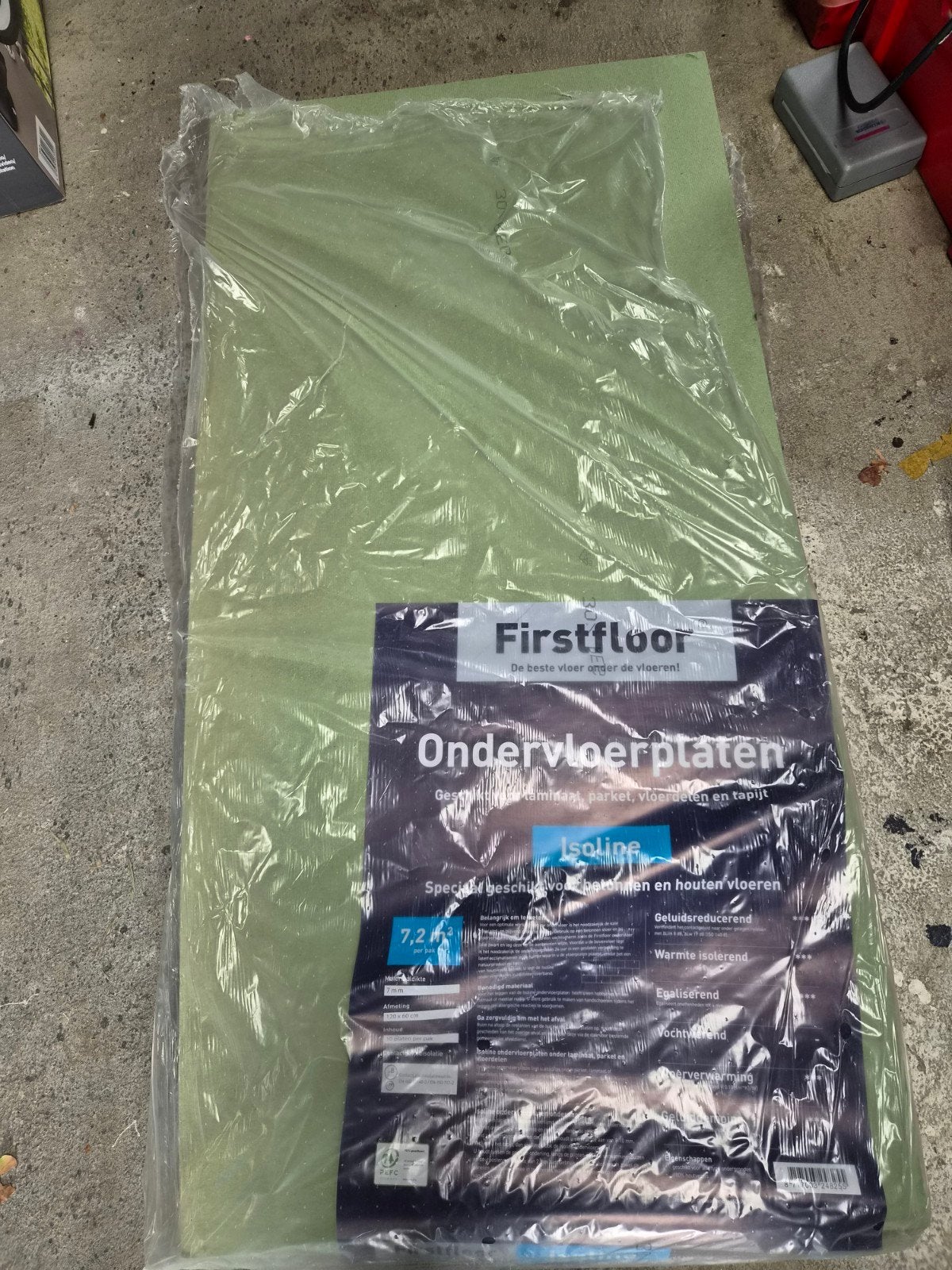 isoline ondervloerplaten, Ophalen, Minder dan 5 m², Zeil