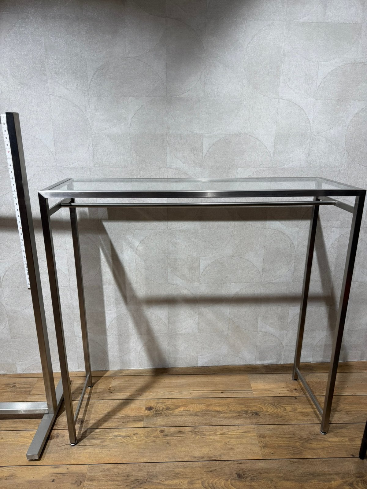 Hangrek/wandrek kleding winkel/ presentatie display/rek, Ophalen, Rechthoekig, Minder dan 55 cm, 60 cm of meer