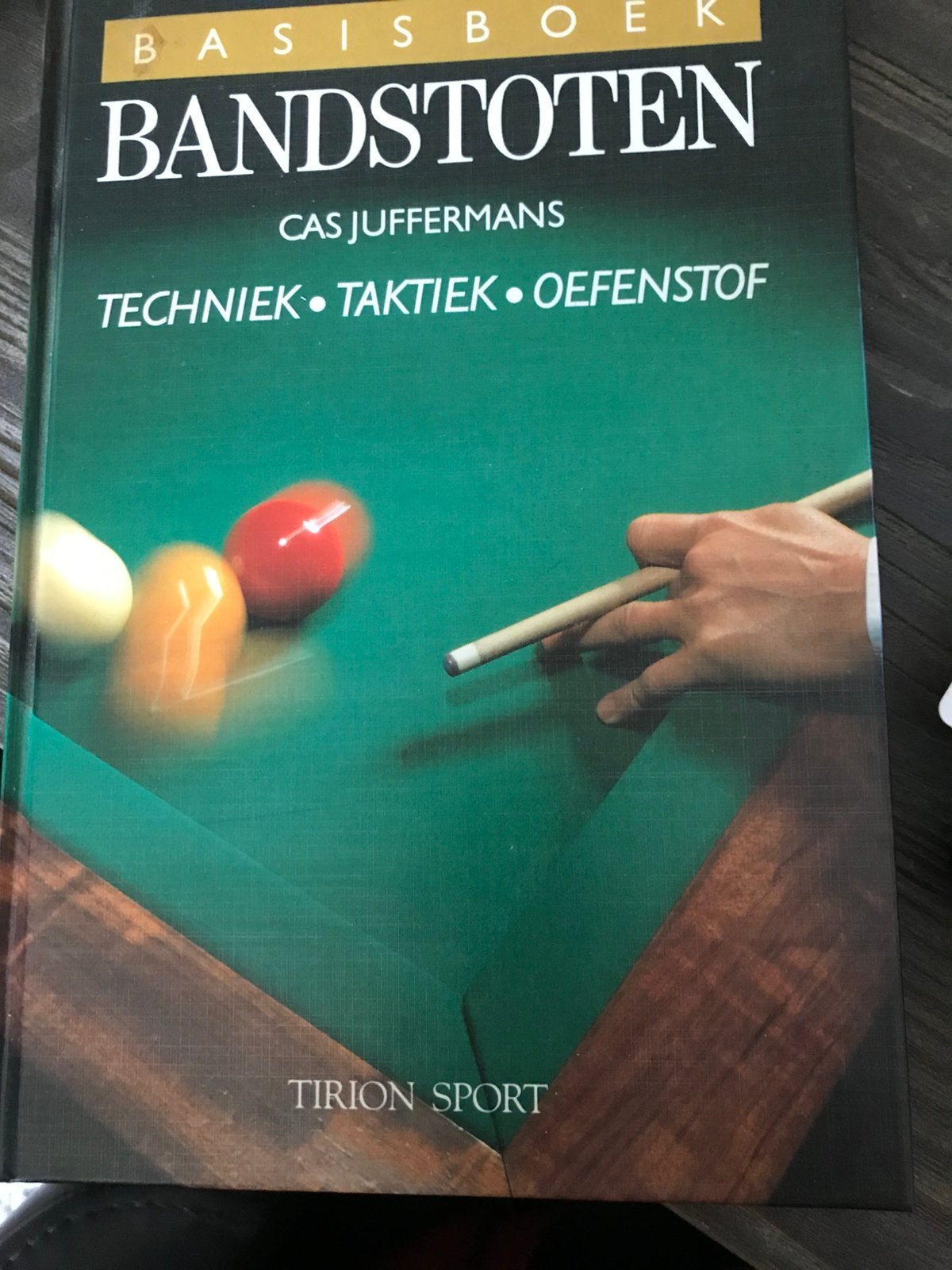 Basisboek Bandstoten, Sport en Fitness, Biljarten en Poolen, Ophalen of Verzenden, Nieuw, Keu of Ballen