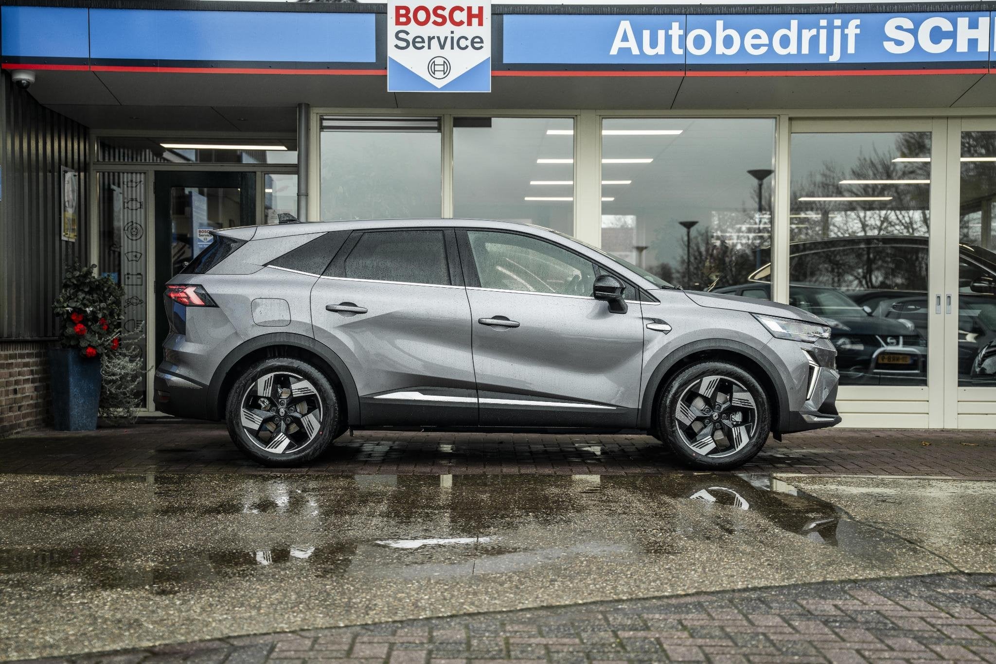 Renault Symbioz 1.8 E-Tech full hybrid 160 techno, Auto's, 12 maanden, Euro 6, 4 cilinders, Leder en Stof
