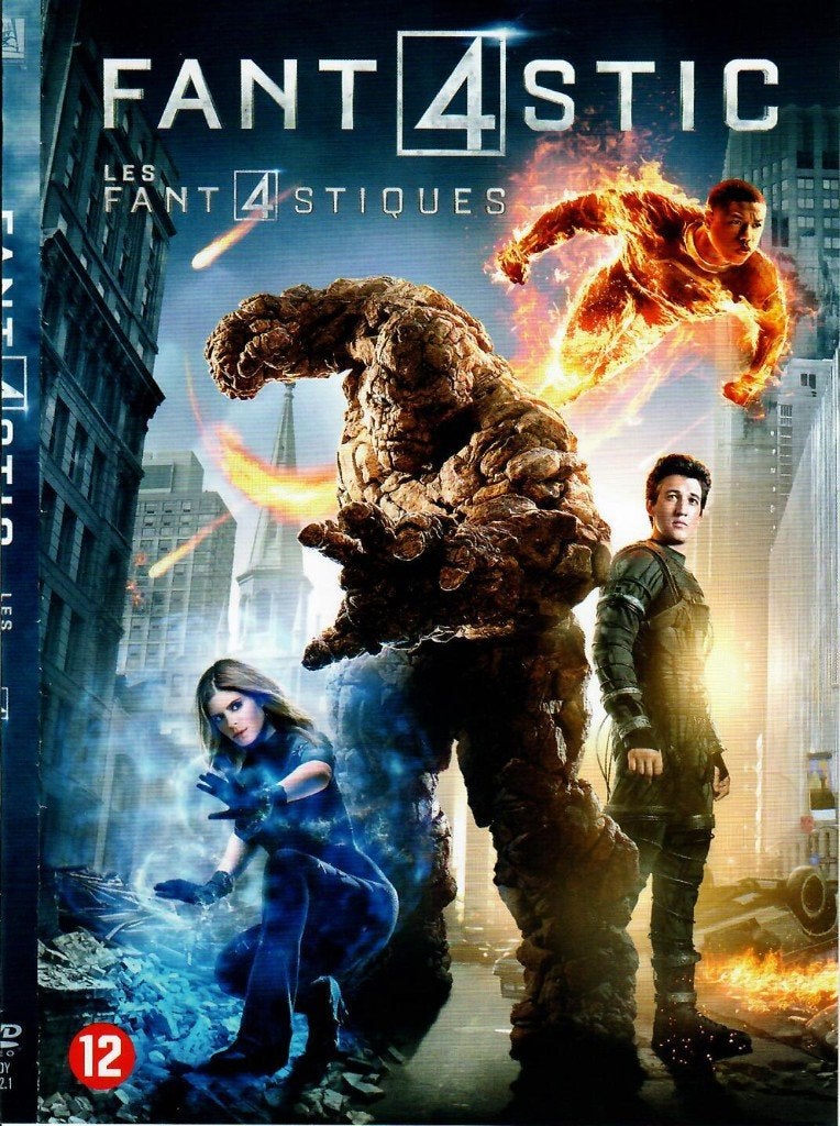 DVD FILM “THE FANTASTIC FOUR”, Ophalen of Verzenden, Zo goed als nieuw, Engels, Nederlands