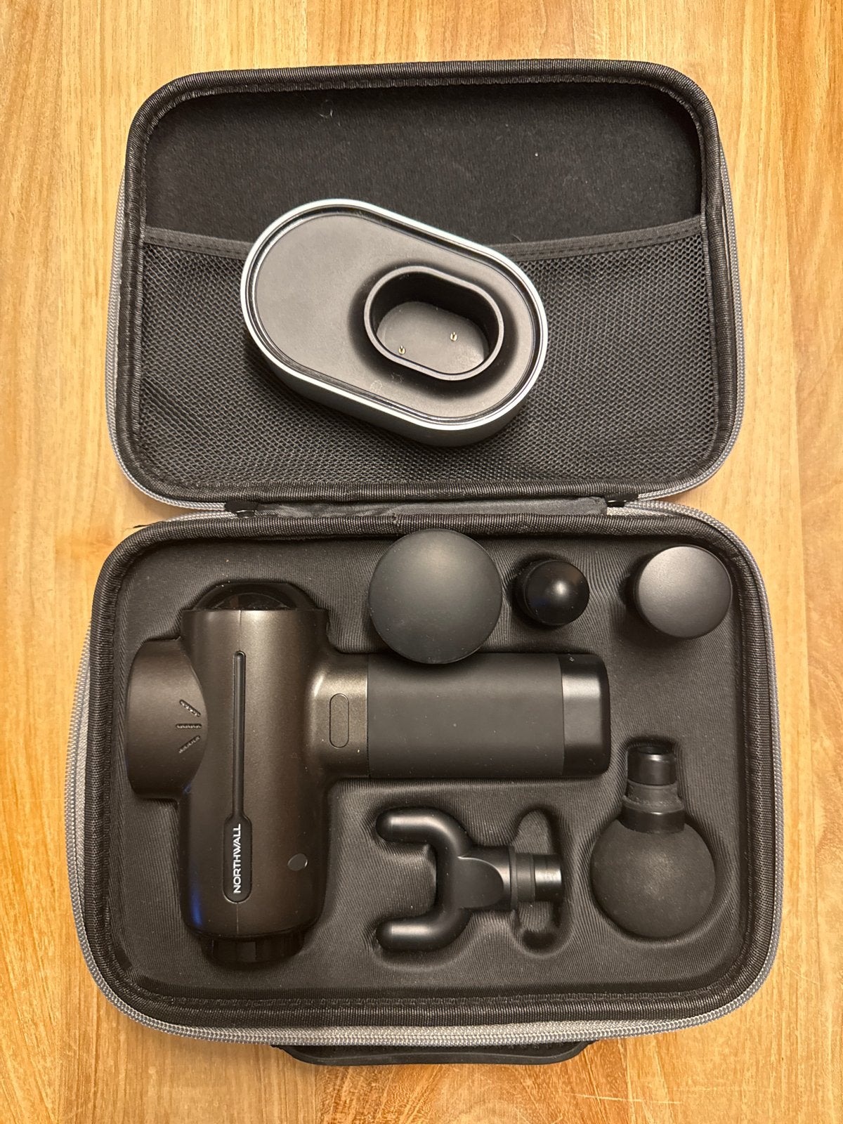 Northwall Massage Gun - Diepe Spiermassage, Sport en Fitness, Ophalen of Verzenden, Zo goed als nieuw, Apparaat
