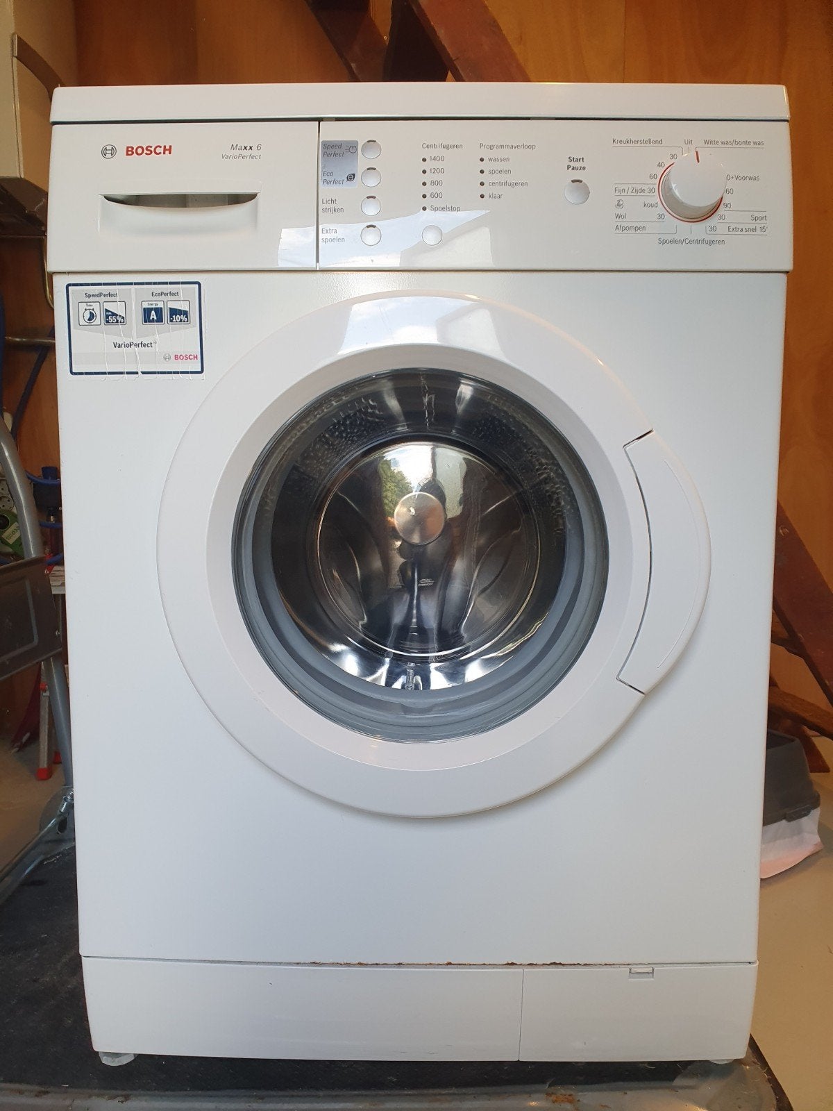 Betrouwbare Bosch Maxx 6 VarioPerfect Wasmachine  – 6 kg – 1, Witgoed en Apparatuur, Wasmachines, 6 tot 8 kg, Ophalen, 1200 tot 1600 toeren