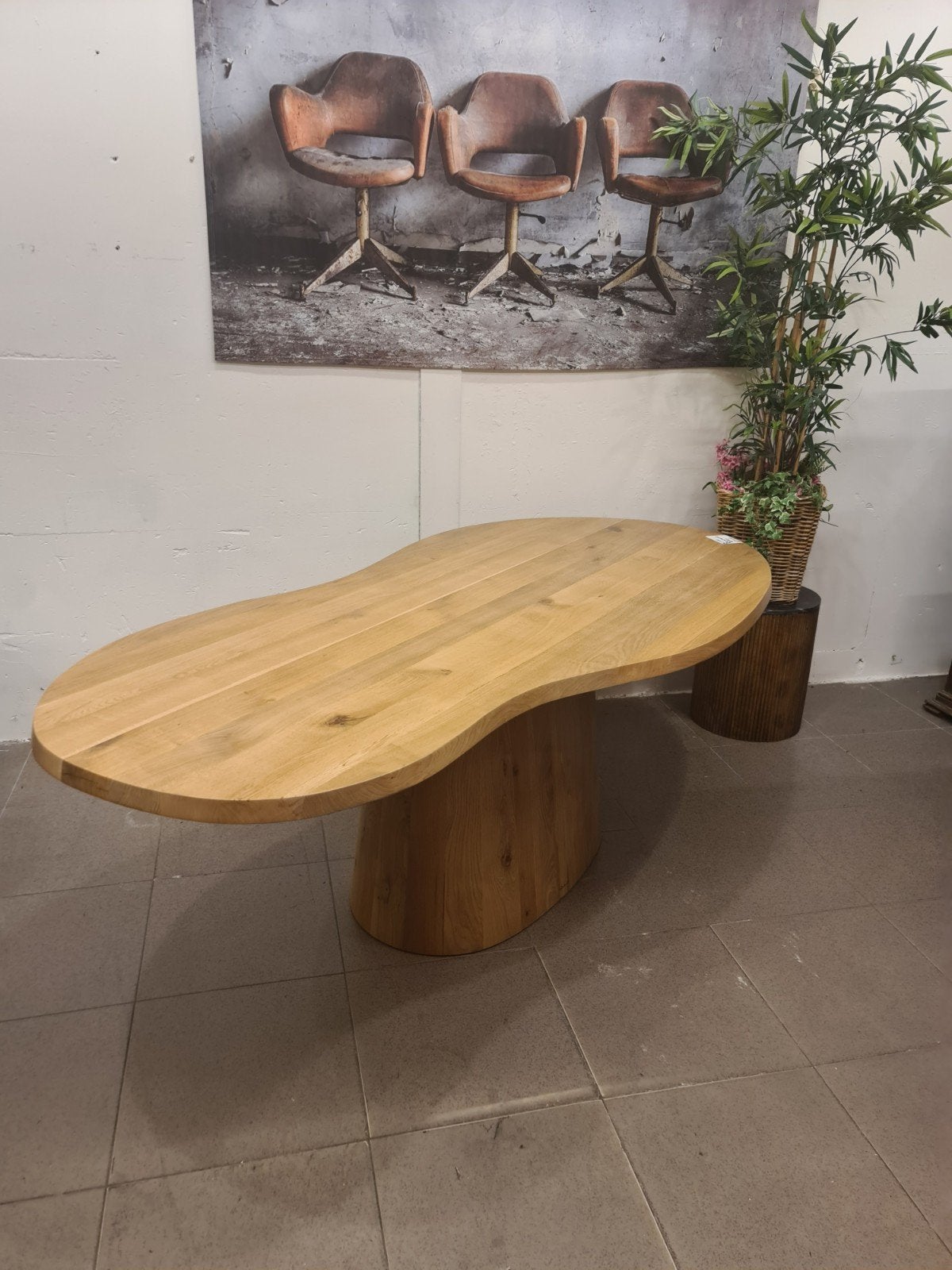 Nieuwe Richmond Riva eettafel natural oak 230cm organisch, Ophalen, Hout, ., Nieuw
