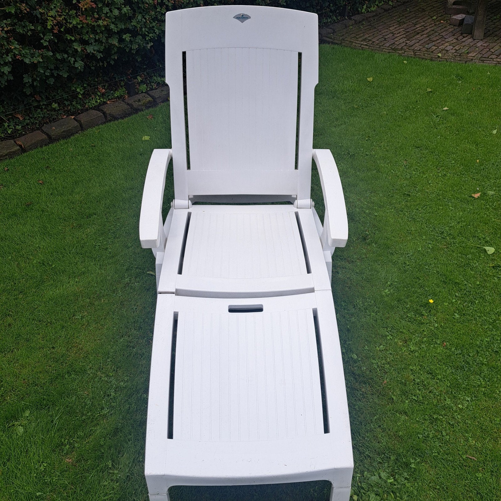 Ligbed!, Tuin en Terras, Ophalen, Gebruikt, Kunststof, Verstelbaar