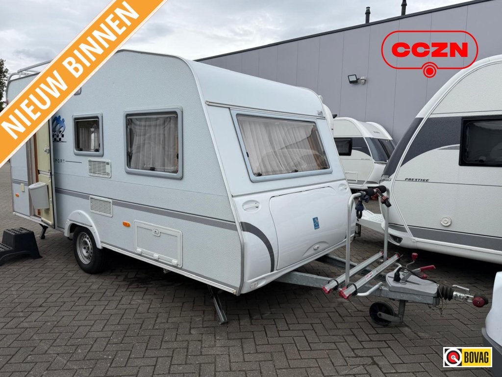 Knaus Sport 420 D, Schokbreker, Bedrijf, Treinzit, 4 tot 5 meter