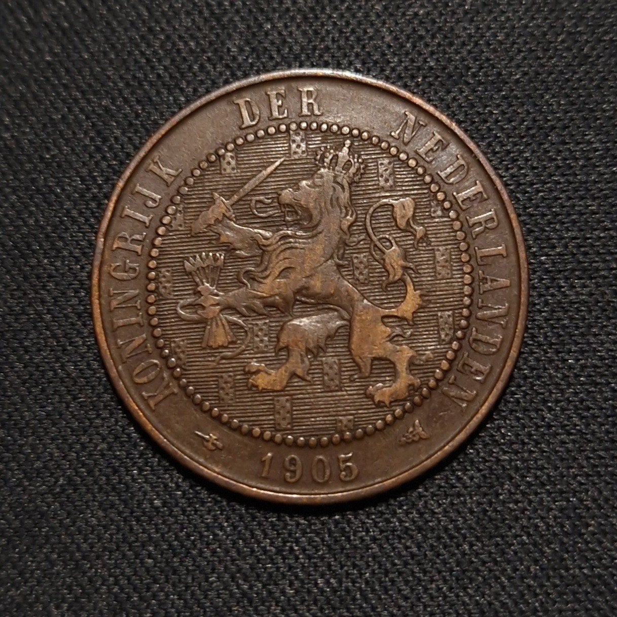 2 1/2 cent 1905, Verzenden, Koningin Wilhelmina, Overige waardes, Losse munt