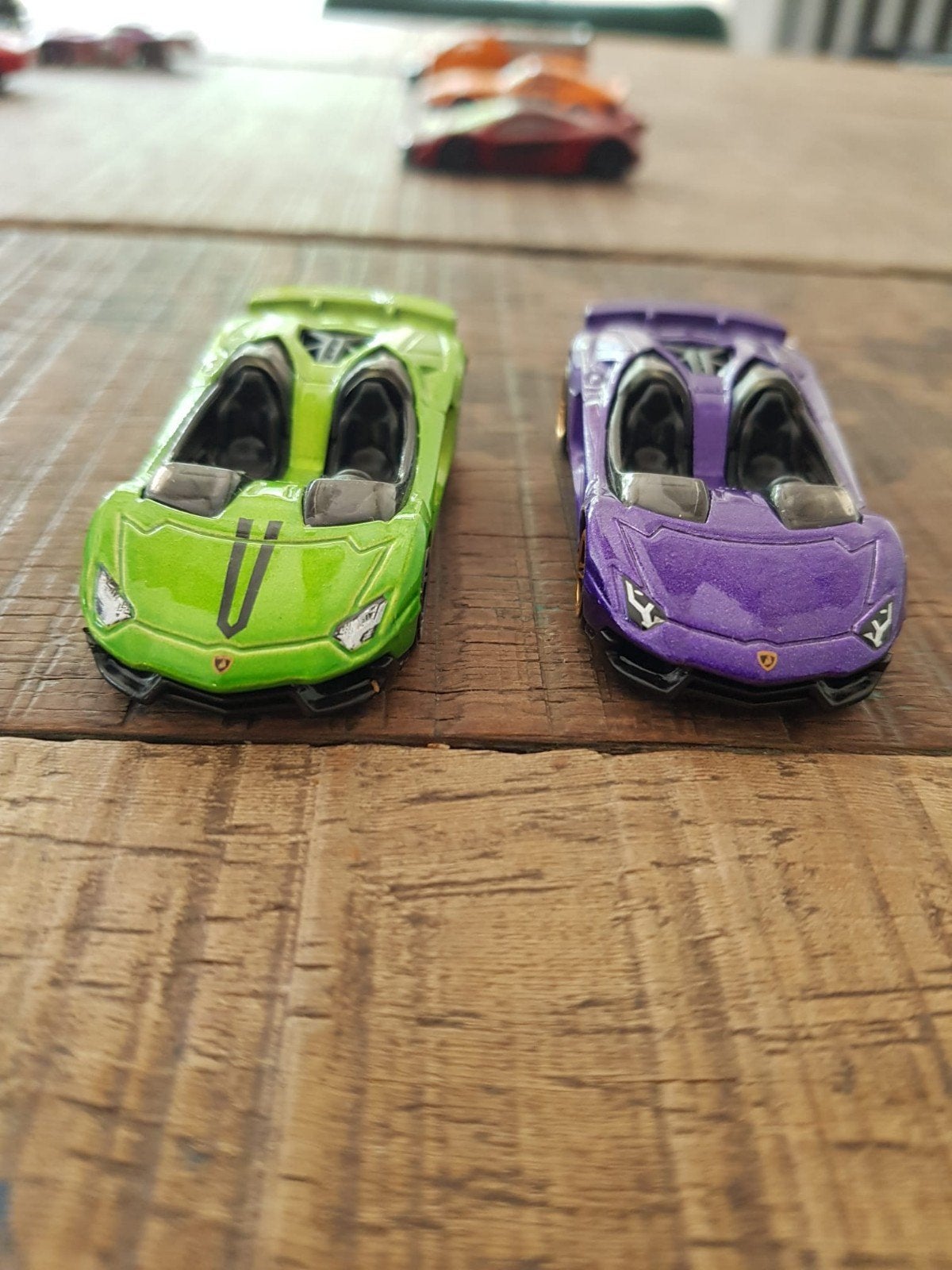 Hot Wheels Lamborghini Sian Roadster (groen & paars), Ophalen of Verzenden, Zo goed als nieuw
