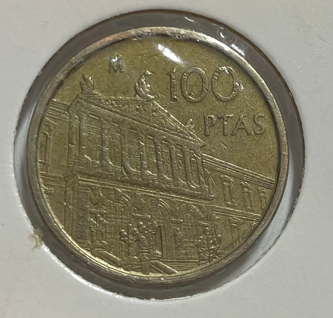 100 pesetas Spanje 1996, Ophalen of Verzenden