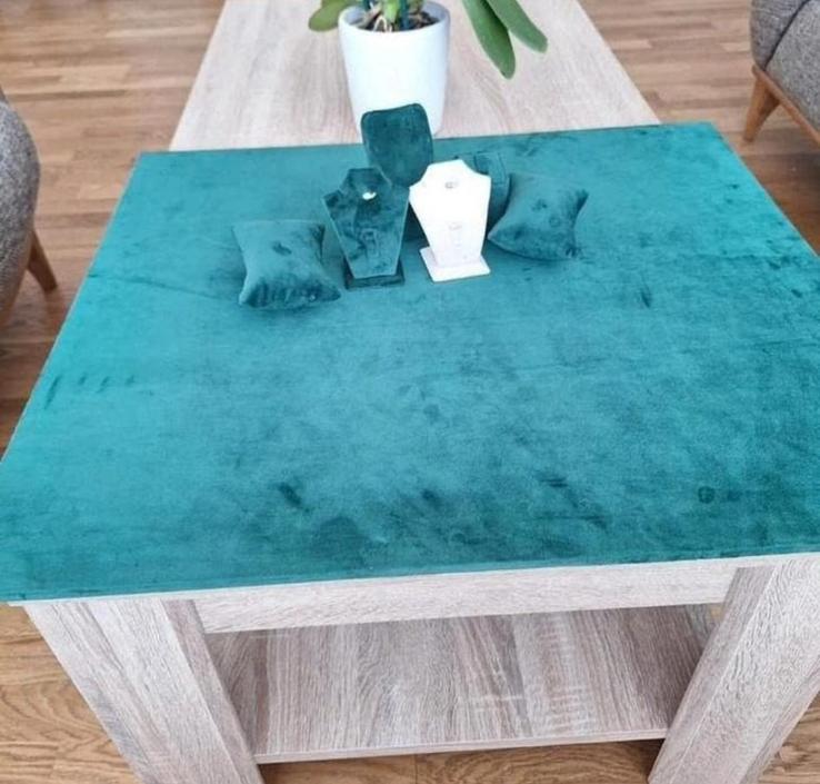 Groene fluwelen sieraden display set Nieuw, Verzenden, Nieuw