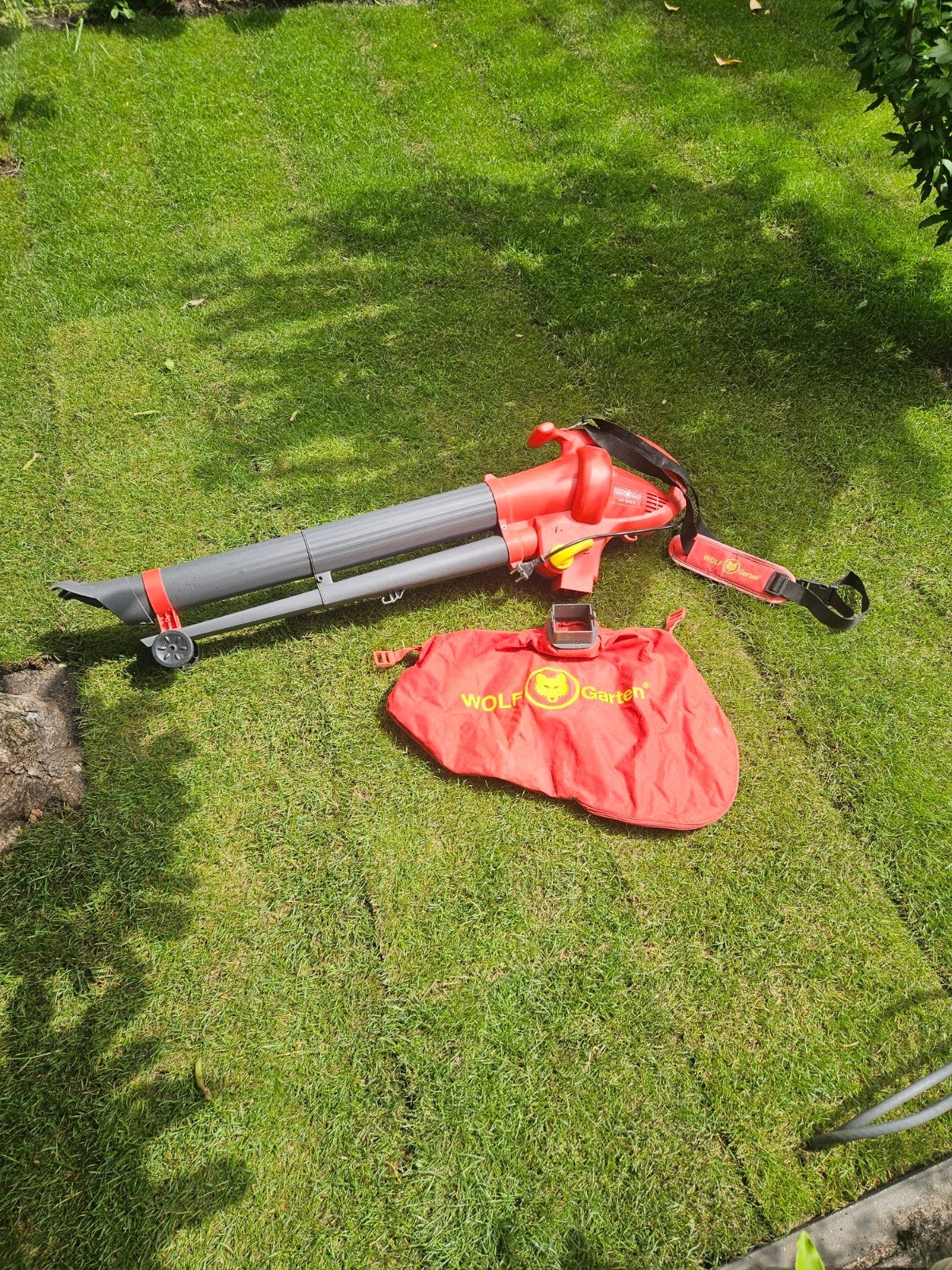 Wolf Garten bladblazer + zuigfunctie, Ophalen of Verzenden, Elektrisch