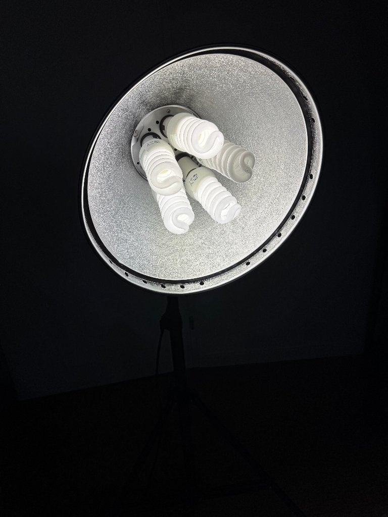 Falcon Eyes LHD-5250 lamphouder met standaard, Ophalen, Lamp of Flitsset, Gebruikt, Inclusief statief