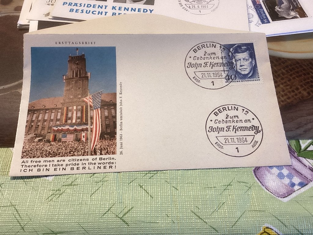 No4313 John F. Kennedy 21-11-1964 Heb ook Nederland jaargang, Postzegels en Munten, Ophalen of Verzenden, Onbeschreven, Europa