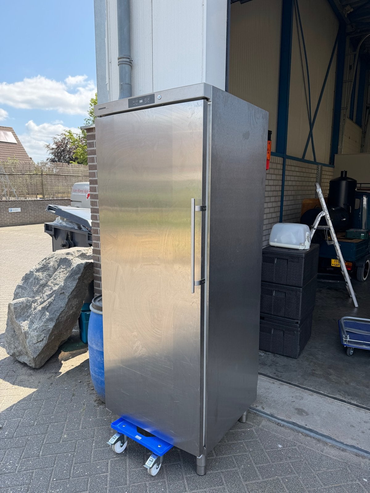 Gratis af te halen diepvries met stroom storing, Witgoed en Apparatuur, Vriezers en Diepvrieskisten, Minder dan 60 cm, 160 cm of meer